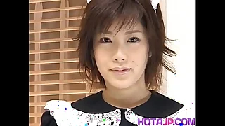 Kasumi Uehara maid is fucked with vibrator